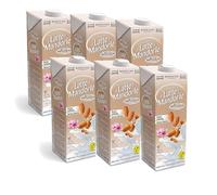 6 x Latte di mandorla artigianale Calabrese 1 Lt | FORMATO RISPARMIO 6 BRICK 1 LT CAD.