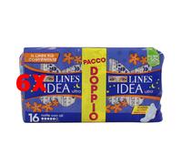 Lines Idea Ultra Notte Con Ali Pacco Doppio 16pz