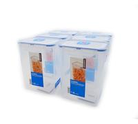 Lock & Lock contenitore ermetico, 1.8 litri, top, 151 x 108 x 185 mm trasparente set di Danto