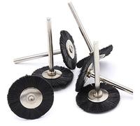 6 X Lucidante per spazzole in nylon Ø 25 mm - Spazzola setole spazzola per Dremel Proxxon u. A.