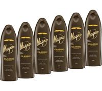 6 X Magno La Toja Gel Doccia Classico, 550ml / 18.6 Oz VENDITORE UK