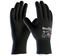 6 X MaxiFlex Endurance 42-847 Driver Nitrile Schiuma Micro Dot Lavoro Guanti