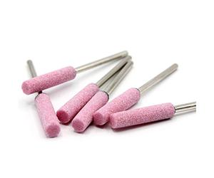 6 x mole a cilindro Ø 4 x 19 mm punta abrasiva per Dremel, Proxxon, accessorio per levigatrice