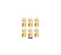 6 x Mulino Bianco Flauti al Latte - Merendine Soffici con Ripieno al Latte, 8 Pezzi da 35 g per Confezione, Snack Dolce Italiano, + key smarter italy shop service