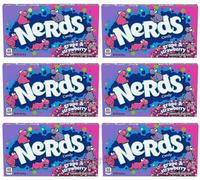 6 x NERDS uva & Strawberry Theatre Box 141g
