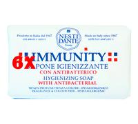 6 X Nesti Immunity Sapone Igienizzante Con Antibatterico 150 Grammi