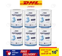 6 x Nestlé PEPTAMEN dieta peptide completa sapore vaniglia 400 g