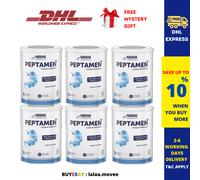 6 x Nestlé PEPTAMEN dieta peptidica completa sapore vaniglia 400 g