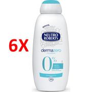 6 X Neutro Roberts Bagnodoccia Dermazero Micellare 450 Ml