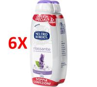 6 X Neutro Roberts Bagnodoccia Rilassante Con Lavanda Essenziale 450 Ml - 2 Pez