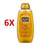 6 X Neutro Roberts Docciaschiuma Olio Di Argan Nutrimento Intenso 250 Ml