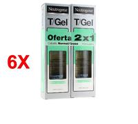 6 X NEUTROGENA CONFEZIONE SHAMPOO ANTIFORFORA NORMALE-GROSA T/GEL 2 x 250 ml
