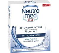 6 X NEUTROMED DETERGENTE INTIMO CON COMPLESSO MICELLARE ATTIVO FOR MEN PH 5.5 20