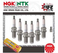 6 X NGK Candele per Audi A6 2.4 1997+