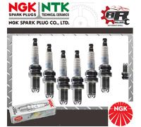 6 X NGK PLUGS In Platino Per BMW 528 E39 99+