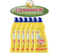 6 X Nova Lavaincera - 900 ml Cera per Pavimenti marmo ceramica parquet