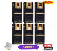 6 X Nugano Gourmet Premium Caffè Nero Ganoderma Lucidum 30's