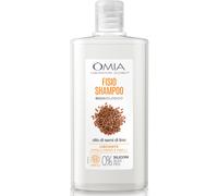 6 X Omia - Laboratori Ecobio - Fisio Shampoo Lisciante Con Olio Di Semi Di Lin