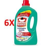 6 X Omino Bianco Candeggina Delicata Muschio Bianco 2 Lt