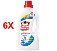 6x Bundle Omino Bianco Lavatrice Igienizzante Lt 1,4