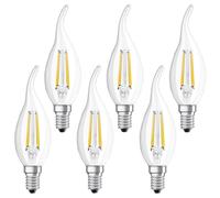 OSRAM LED Retrofit CLASSIC BA Lampadina LED, Attacco: E14, Bianca Calda, 2700 K, 2.50 W, Equivalenti a 25 W, LED Retrofit CLASSIC BW, Chiaro, Taglia Unica