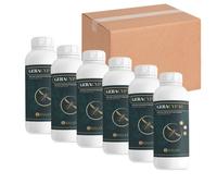 Ossian Geracyp 10 - Insetticida Antizanzare, Formiche, Scarafaggi, Insetti Striscianti e Volanti, Concentrato Inodore con Cipermetrina e Geraniolo, Effetto Residuale (6 PZ, 1 LT)