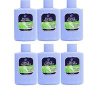 6 X Paglieri Felce Azzurra Talco fresco corpo Cipria Talk Cipria talkum Barattolo da 150 G