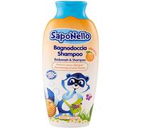 6 X Paglieri SAPONELLO Gel Doccia & Shampoo pesca delicato bambini pfirsi 400 ML