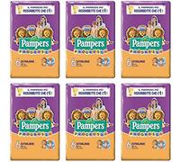 6 x PAMPERS Pannol.B.Progressi Extralarge Taglia '6' 16+Kg 18 Pz