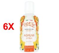 6 X Parisienne Fiorile Bagnoschiuma Agrumi 1 Lt