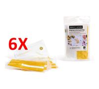 6 X Perfetto Frescovuoto 6 Buste Alimenti Sottovuoto -s- Cm 23x21h Cm La Piace