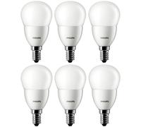 6 X Philips LED CorePro Gocce 7W = 60W E14 Opaco 806lm Palline Warmwhite 2700K [EEK: E]