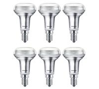6 X Philips LED R50 Vetro Riflettore 4,3W = 60W E14 345lm Neutro 36° DIMMERABILE [EEK: F]