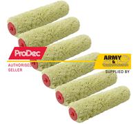 6 X ProDec 30.5cm Resistente Acrilico Rullo Pittura Maniche Emulsione Muratura