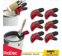 6 X ProDec Magnetico Pennello Supporto Pittori Integrale Pittura Apriscatole