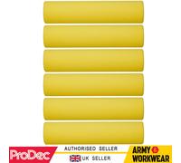 6 X ProDec Schiuma Pittura Rulli Lucido Raso Vernice Glosser 22.9cm 4.4cm Core