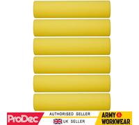 6 X ProDec Schiuma Pittura Rulli Lucido Raso Vernice Glosser 22.9cm 4.4cm Core