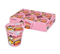6 X Samyang Carbo Cup Noodles 80g - Buldak Carbonara Hot Chicken Flavour Spicy Ramen Spaghetti Coreani Cucina Asiatica Halal