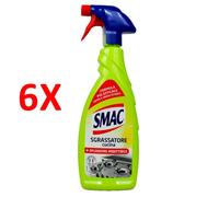 6 X Smac Sgrassatore Cucina Trigger 650 Ml Splendore Imbattibile