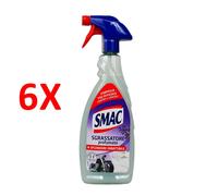 6 X Smac Sgrassatore Profumato Trigger 650 Ml Splendore Imbattibile