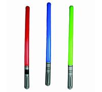 6 x spada laser gonfiabili a sciabola luminosa colore può variare