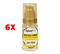 6 X Splendor Cristalli Liquidi Ristrutturante Illuminante Semi Di Lino E Olio D