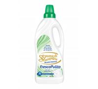 6 x Spuma di Sciampagna Detersivo Liquido Fresco Pulito 1 Lt 16 Lavaggi