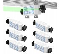6 x staffa di livellamento per soffitto sospeso profilo CD60 ES Gruccia per cartongesso regips