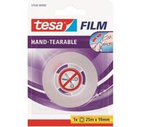 6 X Tesa Nastro Adesivo 19 mmx25 m von Hand einreissbar trasparente