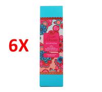 6 X Tesori D'oriente Diffusore Di Profumo Ambiente Con Bastoncini Ayurveda 200