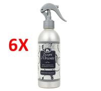 6 X Tesori D'oriente Spray Ambiente Muschio Bianco 250 Ml