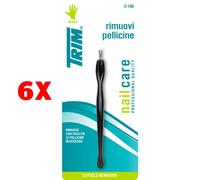 6 X Trim Rimuovi Pellicine 12-14 Bi Cuticle Remover