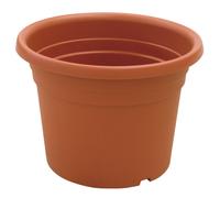 6 x Vasi tondi plastica piante fiori esterno interno giardino ICS Dahlia 2,5 l.