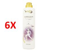 6 X Wexor Elimina Odori Detergente Sport E Bucato 25 Trattamenti 750 Ml